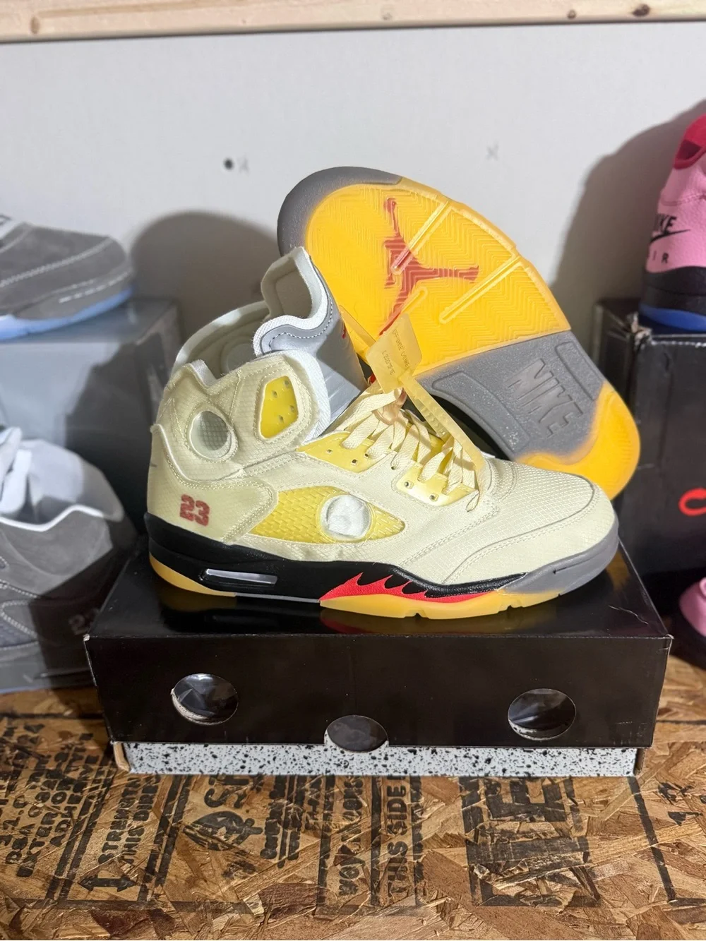 Air Jordan 5 Retro Off-White Sail